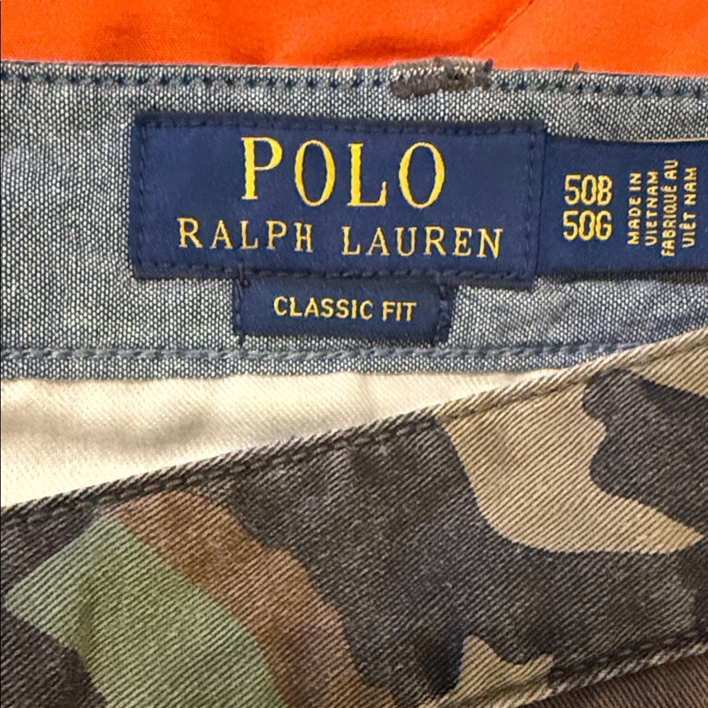 Polo by Ralph Lauren Men's Green Camouflage Shorts - Picture 2 of 16
